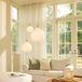 Halo Design Suspension TOSCANA, blanc opale, Ø 36 cm, verre