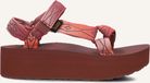 Teva Flatform Univeral Sunscape Sandalen - Dames - Rood - Maat 41