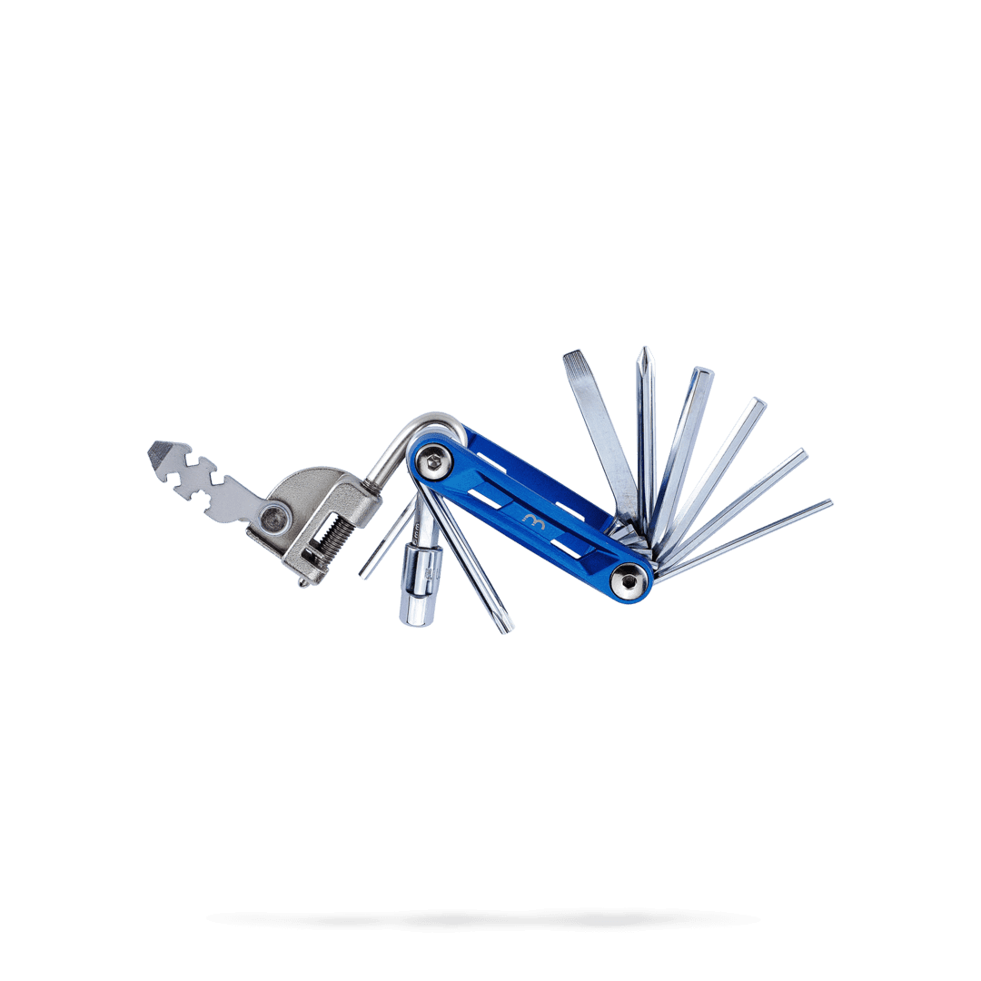 BBB Cycling PrimeFold L - Fietsgereedschap - Aluminium - Aluminium, Blauw