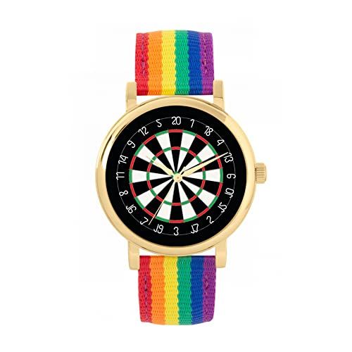 Toff London Dartbord horloge - 5059656946991