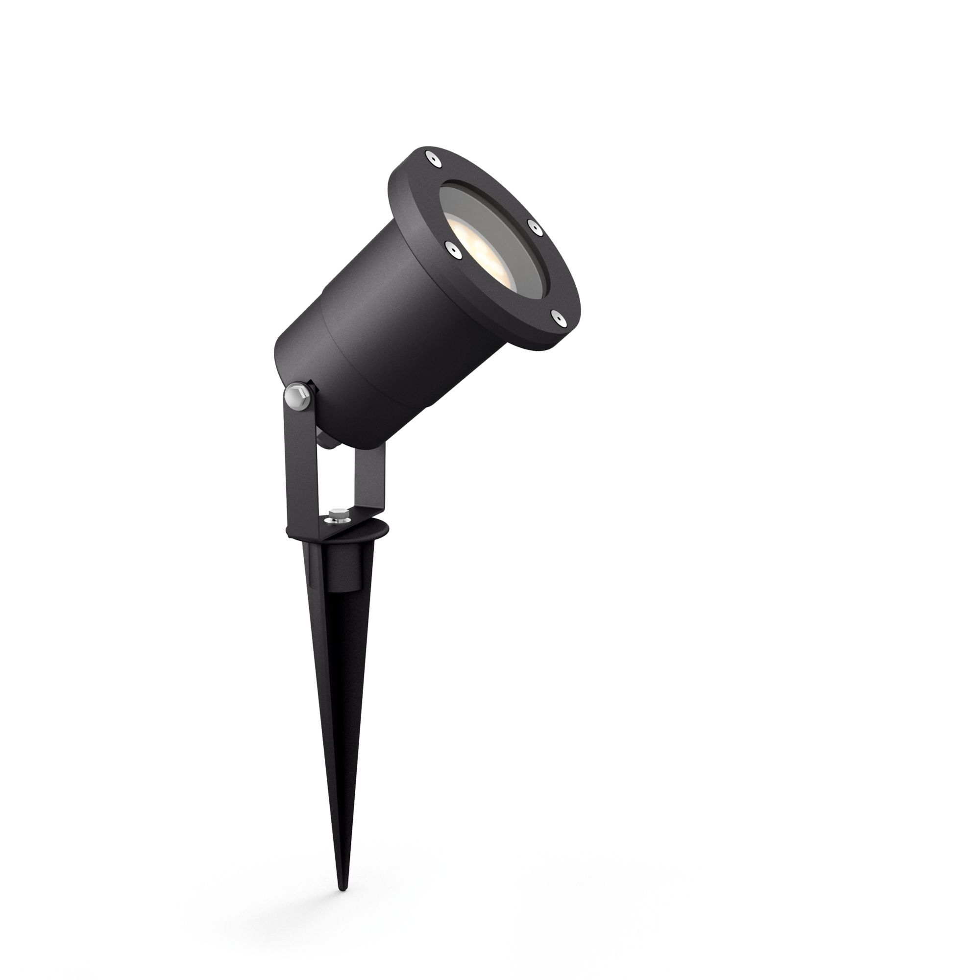 Philips myGarden Puled Outdoor Spot - Black - GU10 - LED - Dimmable
