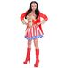 Widmann Super helden jurk dames Rood,Wit,Blauw