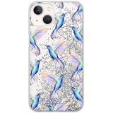ERT GROUP mobiel telefoonhoesje voor Apple Iphone 13 MINI origineel en officieel erkend Babaco patroon Hummingbird 002 optimaal, met glitter overloopeffect
