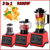 Merkloos Blender - 3-in-1 - 9500W - Rouge