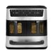 Cuisinart Tri Zone Dubbel 13,6 l Vrijstaand Heteluchtfriteuse Zwart, Zilver