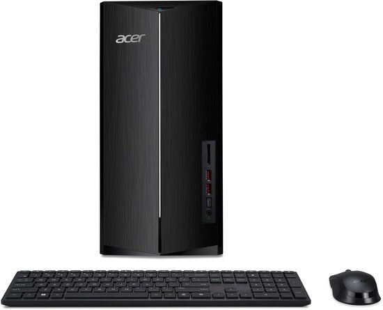Acer Aspire TC-1860 U5214 BE Intel Core Ultra 5 225 16 GB DDR5-SDRAM 512 GB SSD Windows 11 Home Tower PC Zwart