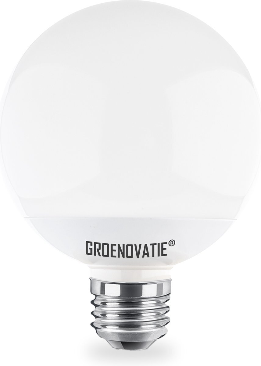 Groenovatie E27 LED G95 - Globelamp - 10W - Warm Wit