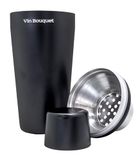 Vin Bouquet Zwarte Cocktailshaker van Roestvrij Staal 700 ml