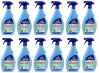 Felce Azzurra Set van 12 antikalkreiniger voor de badkamer, Bagno Anticalcare wasmiddel, anti-kalk, 750 ml