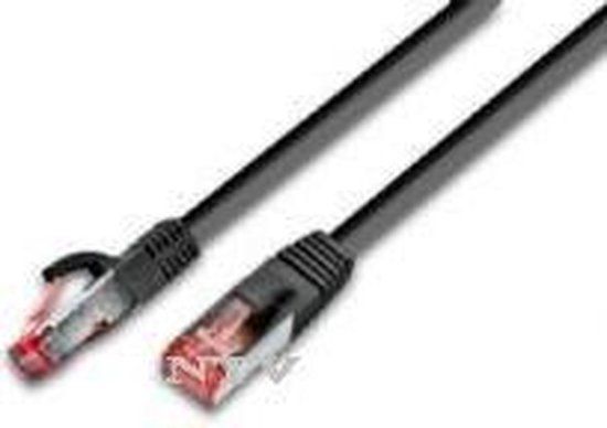 Wirewin S/FTP CAT6 5m netwerkkabel Zwart