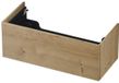 INK - Onderkast 1 Lade Push 2 Open - 1000x450x376 Mm - Ash Grey Fineer