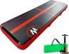 Airtrack MASTER tapis gonflable, 300 x 100 x 10 cm, noir, rouge