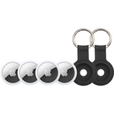Apple AirTag 2 (4-Pack) + 2 x Bluebuilt Apple AirTag Sleutelhanger