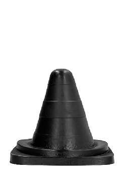 All Black Butt Plug 19 cm