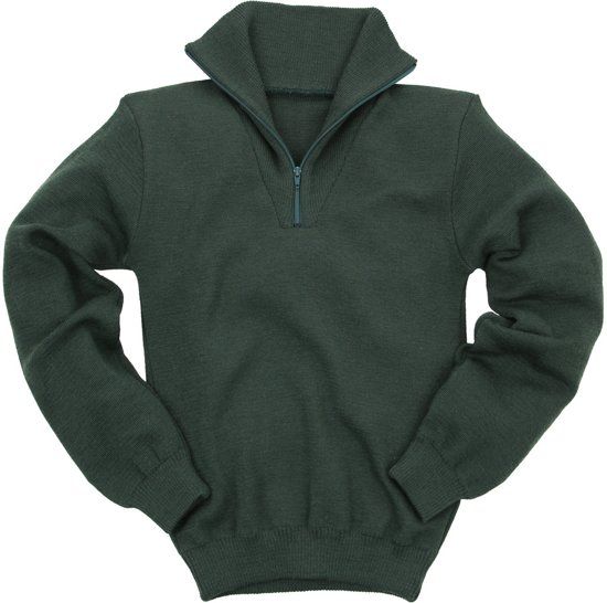 Fostex Schippers Trui Wol Groen