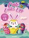 Cute Easter Egg Coloring Book for Kids Ages 4-8