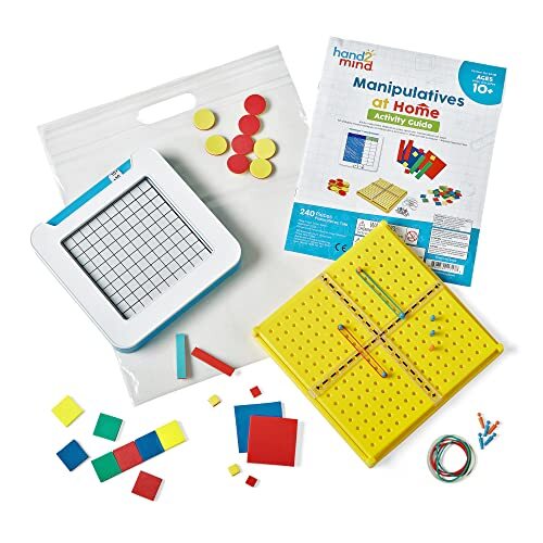 Learning Resources hand2mind Nemen-Huis Manipulations Wiskunde Aan het leren 240-Stuk Kit