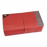 Papstar 12483 Servetten - Rood - 33x33 cm - 250 stuks