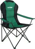 Outtec® Campingstoel - Groen - 130kg - Bekerhouder & Draagtas