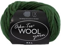Creativ Company wolgaren groen - breigaren 50m voor haken en knutselen.