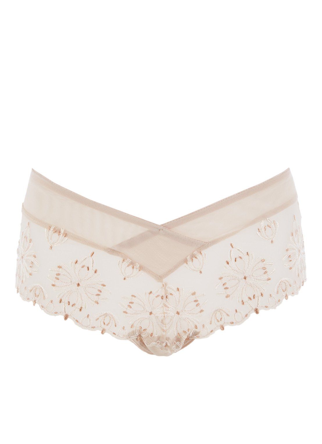 Chantelle Champs Elysees shorty met borduring - 3340442683452