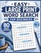 Easy Large Print Word Search for Beginners Vol. 3: 80 Simple Large Print Puzzles for Adults and Seniors | Food and the Kitchen