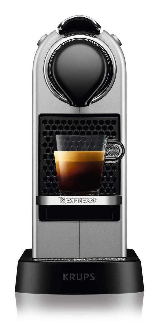 Krups Nespresso Citiz XN741B - Koffiecupmachine - Zilver
