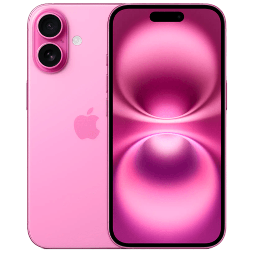 Apple-Refurbished Apple iPhone 16 128GB Roze Refurbished