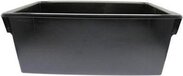 Kunststof bak - 25 liter - Zwart