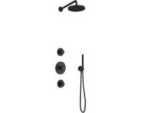 Hotbath Cobber IBS20 inbouw regendoucheset thermostatisch met 2 stopkranen