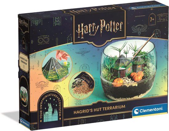 Clementoni Harry Potter Terrarium - Hagrid's Hut Planten Experimenteerset