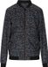 MO Jas blauw Dierenprint Lange mouw Rits Steekzakken Polyester Heren XL