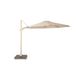Platinum Sunset zweefparasol 350 cm sandstone frame ivoor doek