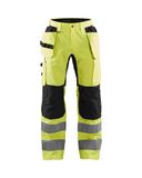 Blåkläder Werkbroek met stretch High Vis 1552-1811 - High Vis Geel/Zwart - D116