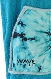 Wave-Hawaii Cavida Sports GMBH Poncho Wave Hawaii Zip Poncho Cotton Flyh M WH4042 Multikleur 95 x 75 cm