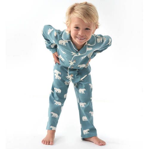 Little Label pyjama met dierenprint - blauw