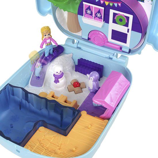 Polly Pocket Uil koffer - Speelfigurenset