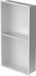 LuxeBath Niches murales double acier inoxydable, 30x60x10cm, Argent