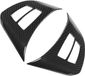 Allecto Housse de volant - Style fibre de carbone - Noir