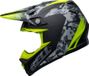 Bell Moto-9 MIPS Venom, casque croisé, Mat Noir/Gris/Jaune Néon, XL