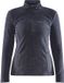 Craft dames-thermoshirt met halve rits en lange mouwen Core Edge W 1909503