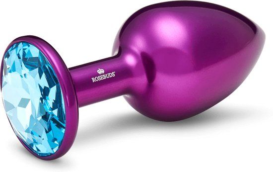 Rosebuds™ Medium Alu Purple Crystal