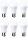 AmazonBasics LED E27 10,5W Warm wit 2700K ST64 Kogelgloeilamp 1055lm 15000 uur 75W Equivalent Energieklasse F 6 stuks