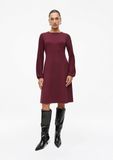 s.Oliver Gebreide jurk bordeaux