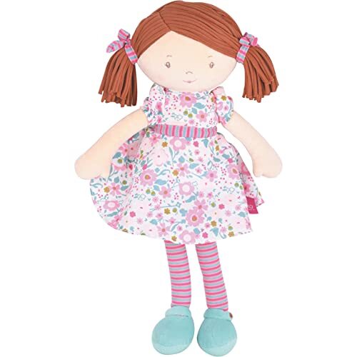 Tikiri 8505168 Bonikka knuffelpop Katy, zachte zachte pop voor kinderen vanaf 0+ maanden, 40 cm, meerkleurig