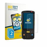 BROTECT - Screenprotector voor Newland MT65 Beluga V - Folie Beschermfolie transparant 2 Stuks