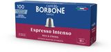 Caffè Borbone Espresso Intenso Nespresso Capsules - 100 Pièces