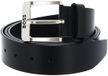 BOSS Leren Riem Jemio Sz40 Leather Belt W90 Black Zwart