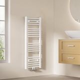 EMKE Badkamerradiator handdoekdroger handdoekenverwarmer 400x1000mm 481 Watt wit