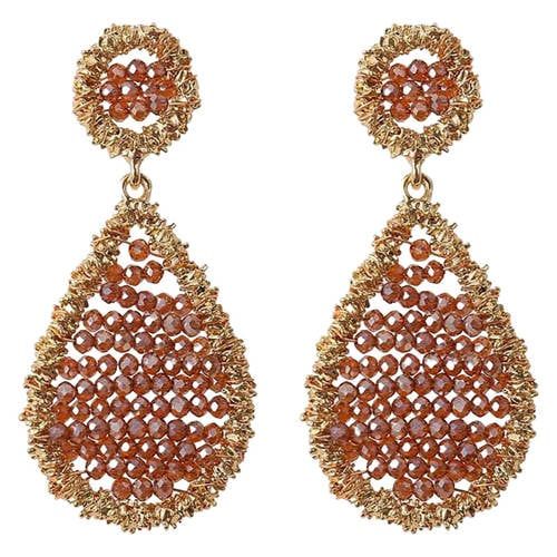 By Jam Gioielli Candy Sweet Jewellery oorbellen CS24239 goudkleurig/zand